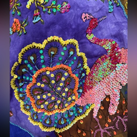 Colorful Bohemian Maxi Skirt S - Picture 10 of 10